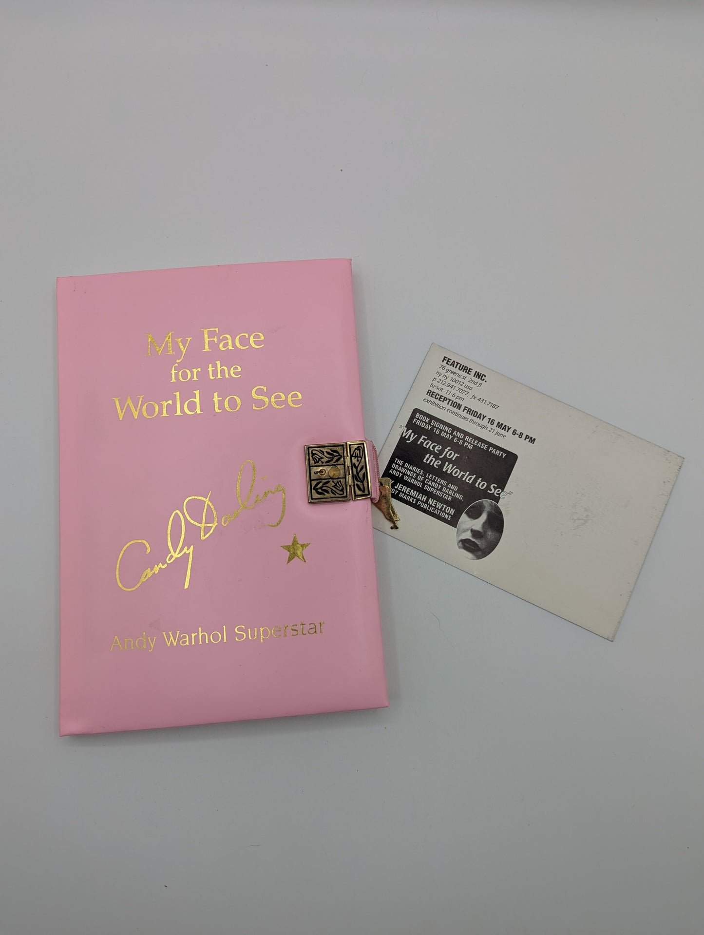 My Face for the World to See: The Diaries, Letters, and Drawings of Candy Darling, Andy Warhol Superstar