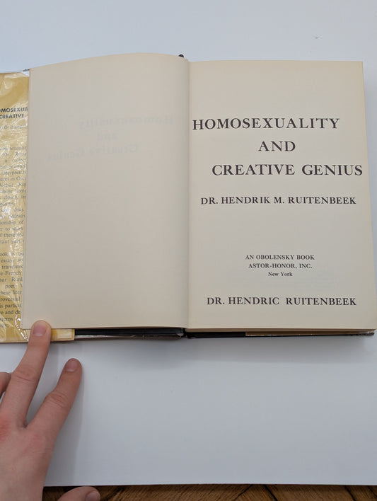 Homosexuality and Creative Genius