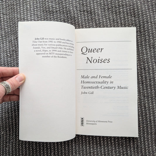 Queer Noises : Male and Female Homosexuality in Twentieth-Century Music
