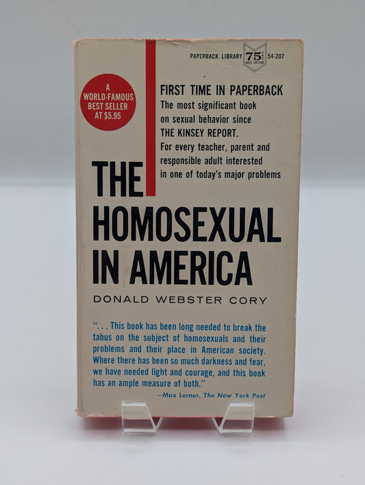 The Homosexual in America