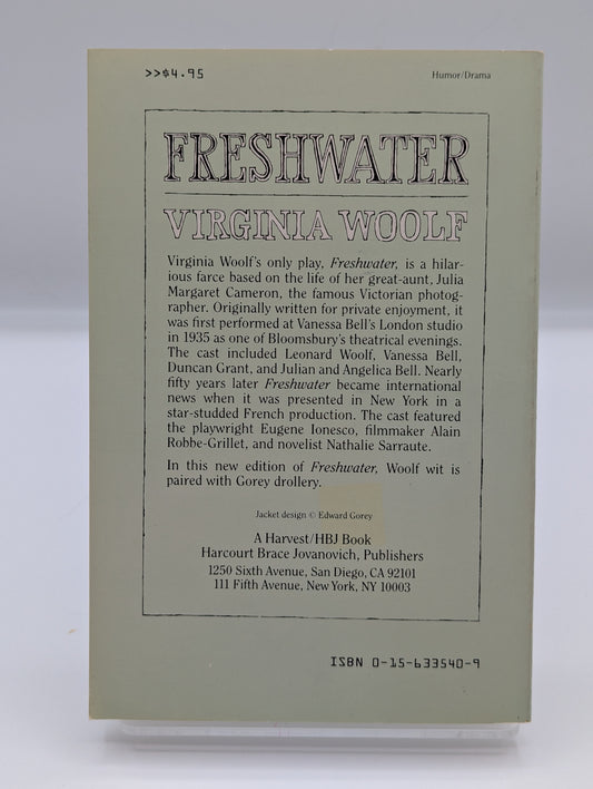 Freshwater: A Comedy