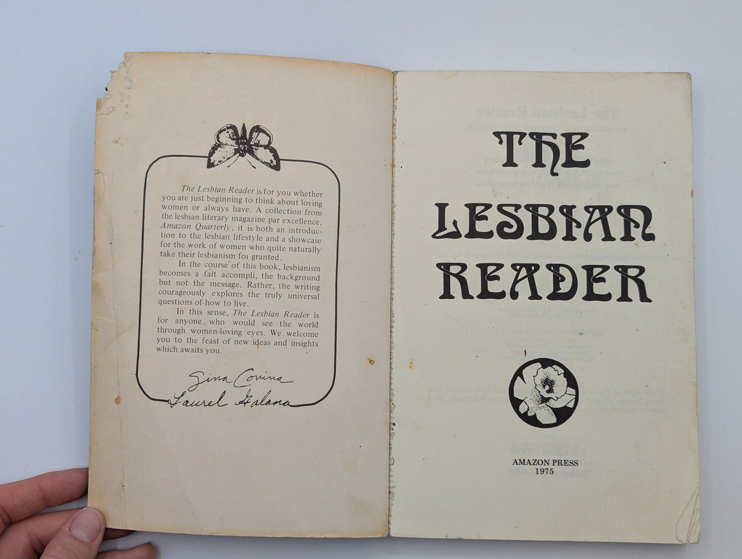 The Lesbian Reader