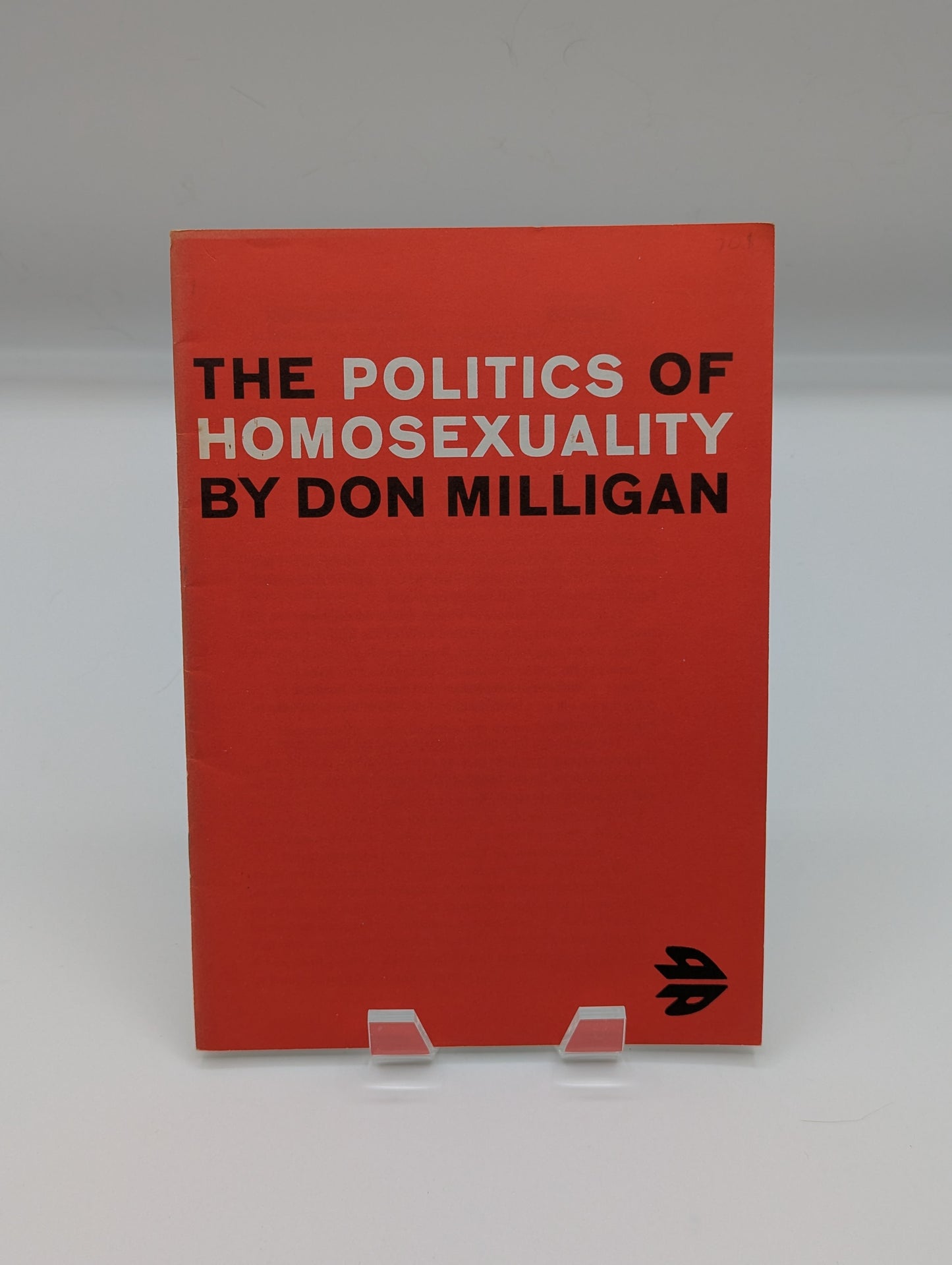 The Politics of Homosexuality