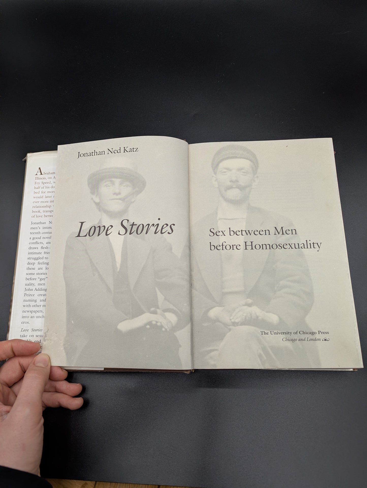 Love Stories: Sex Between Men Before Homosexuality