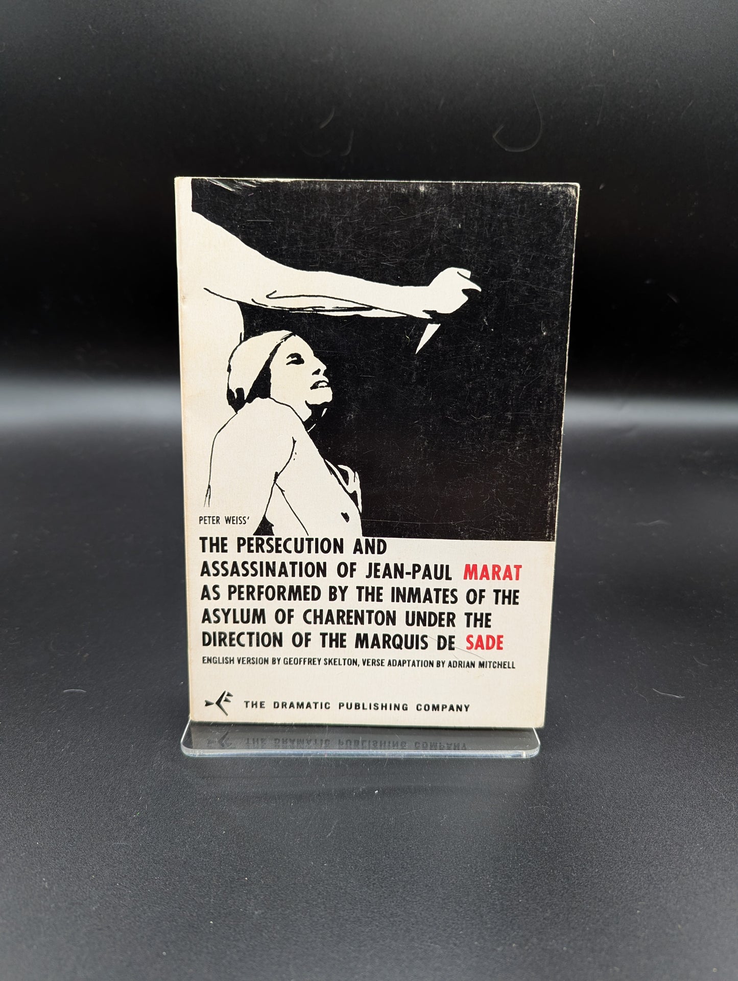 The Persecution and Assassination of Jean-Paul Marat as Performed by the Inmates of the Asylum of Charenton under the Direction of the Marquis de Sade