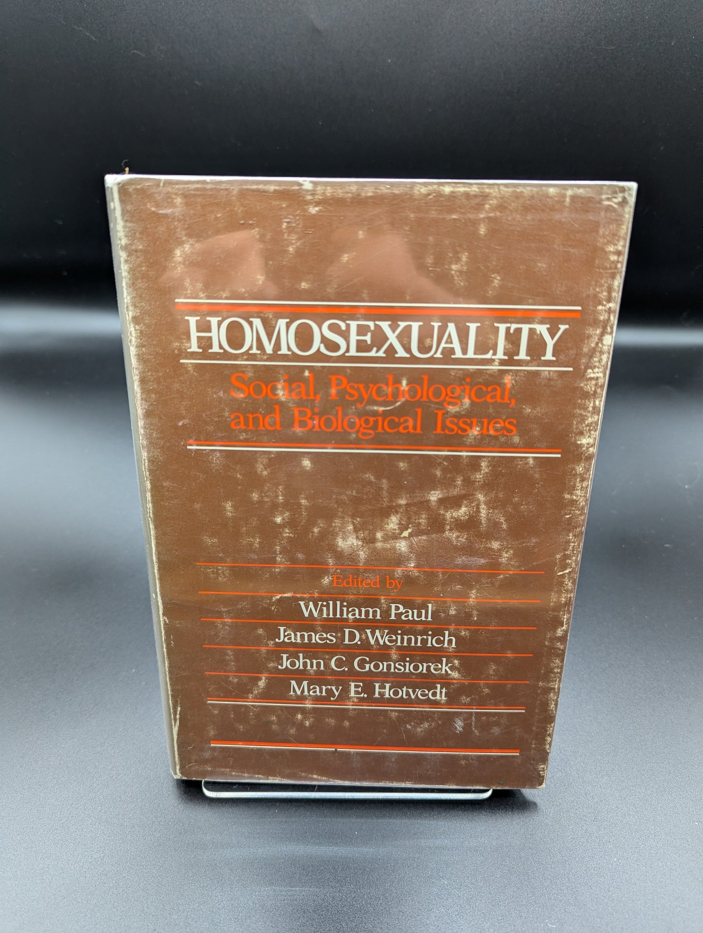 Homosexuality : Social, Psychological, and Biological Issues