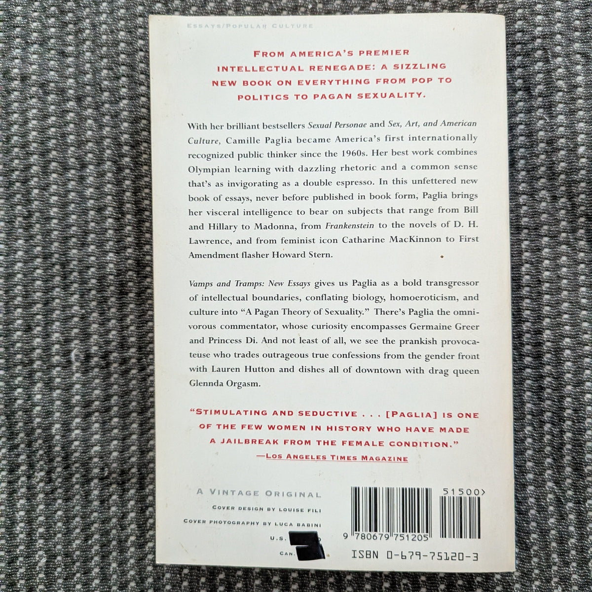 Vamps & Tramps: New Essays