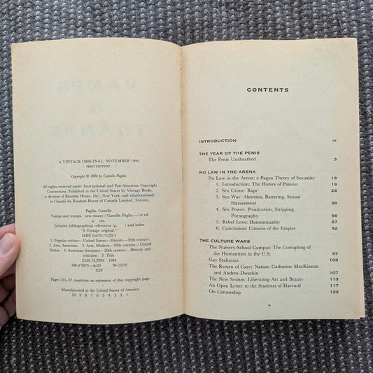 Vamps & Tramps: New Essays