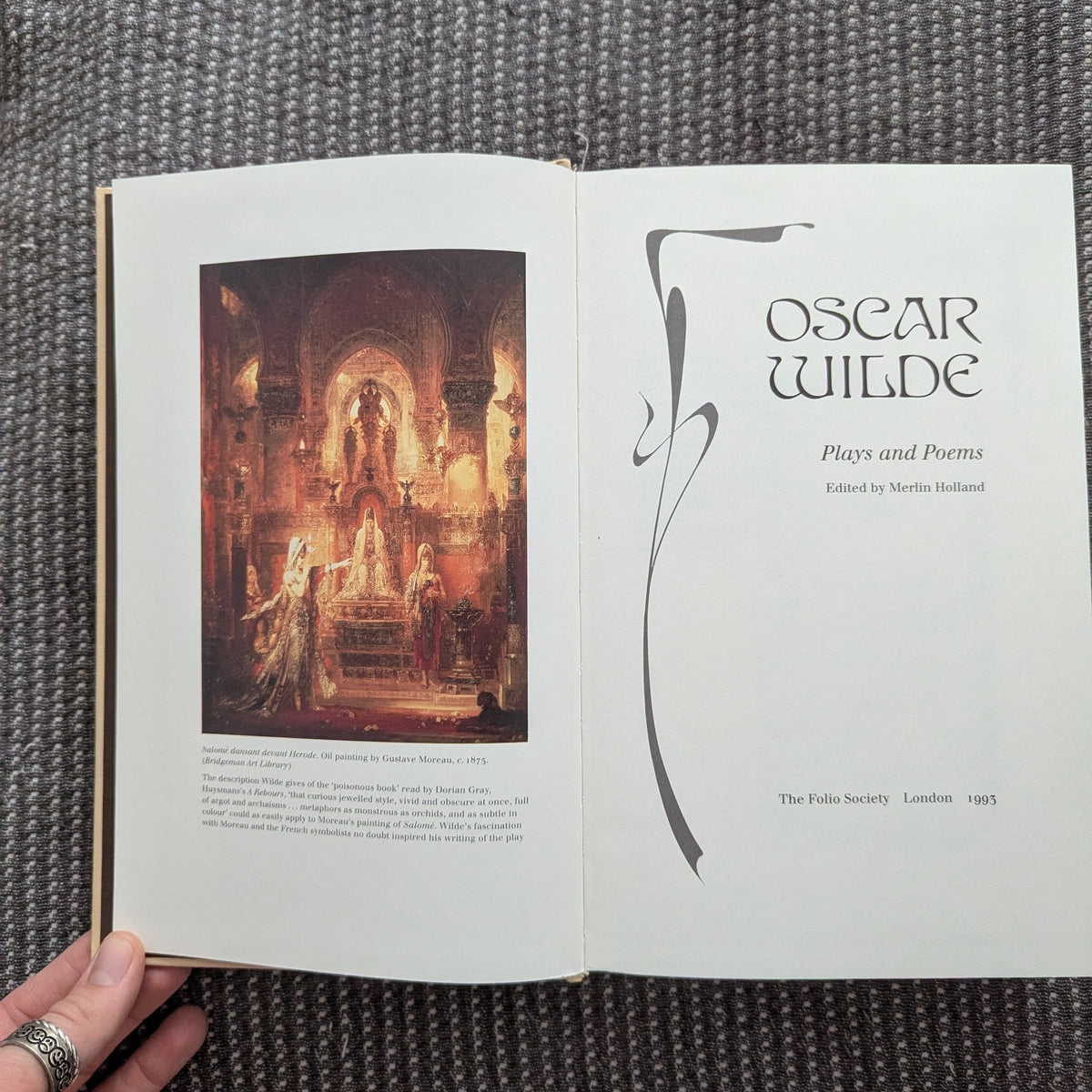 Oscar Wilde : Plays & Poems/Stories (2 Vols.)